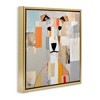 Stupell Industries Dog Face Abstract Collage, 18" x 18" - 3 of 4