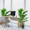 Tangkula 5ft Artificial Tree, Fake Monstera Deliciosa Plant in Pot with 15 Split Leaves Faux Plant for Indoor Outdoor House Home Office Living Room - 4 of 4