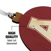 Alma College Primary Logo Wood Christmas Tree Holiday Ornament - 3 of 4