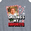 Women's - ELF - Christmas Smilings My Favorite Graphic Racerback Tank - 2 of 4