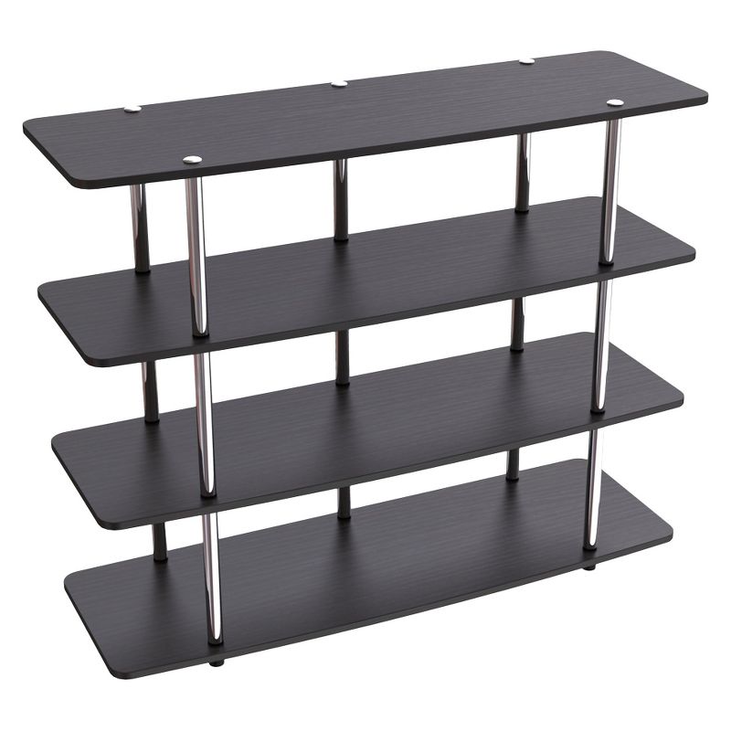 Designs2Go XL Highboy 4 Tier TV Stand for TVs up to 55" - Breighton Home, 1 of 4
