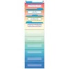 Teacher Created Resources® File Storage Pocket Chart, 10 Pockets, Watercolor, 14" x 58" - 2 of 2