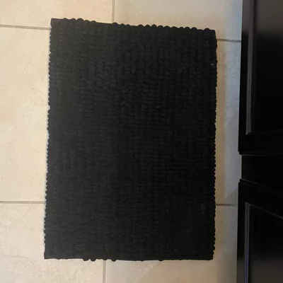 user image by berlin, 17"x24" Chunky Chenille Cushion Foam Bath Rug - Room Essentials™