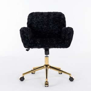 Ridstar Adjustable Swivel Office Chair For Bedroom-Black - 1 of 4