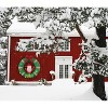 Celebrations Santa in Wreath 4 ft. Inflatable - 2 of 2