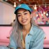 Dalix Salmon Nigiri Embroidered Sushi Cotton Dad Hat Baseball Cap Adjustable Womens - 2 of 4