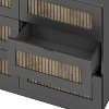 Sapphtopaz 6 Drawers Dresser for Bedroom, Farmhouse Closet Organizers and Storage with Metal Handles, Chest of Drawers for Bedroom, Entryway - 2 of 4