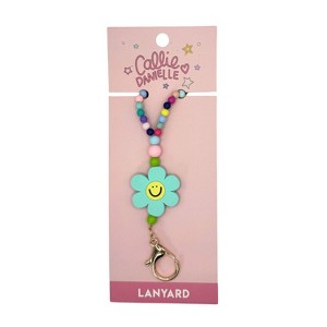 Callie Danielle Teacher Lanyard Beaded Flower - 1 of 2