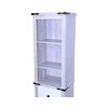 SEVOBAL Bathroom Storage Cabinet Tall Farmhouse Linen Tower with Adjustable Shelves and Storage Drawer, Grey, 15.55"*11.61"*63" - 2 of 4