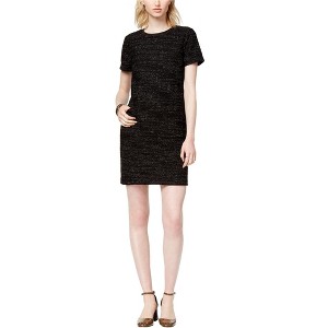 maison Jules Womens Textured Shift Dress - 1 of 1