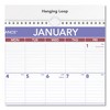 Erasable Wall Calendar, 12 x 17, White Sheets, 12-Month (Jan to Dec): 2025 - 2 of 3