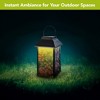 Briarwood Lane Spring Lantern 12" x 6" x 6" Springtime Hummingbirds Solar For Spring Lantern - 4 of 4