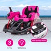 360°Rotation Electric Ride-on, 2.4G Remote Control, Blue Laser Shooting Sound, Bilateral Steering Control Handle, 12V 7AH Rechargeable Battery - 3 of 4