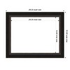 Amanti Art Trio Oil Rubbed Bronze Framed Magnetic Dry Erase Board - 4 of 4