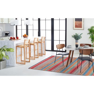 Montauk Handwoven Multicolor Wool and Cotton Area Rug