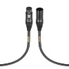 Clef Audio Labs 2-Pack XLR Microphone Cables, 10 Feet, Black - 3 of 3