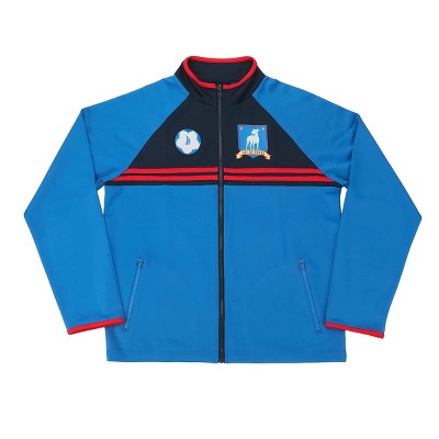 thumbnail image 2 of Ted Lasso AFC Richmond Soccer Jacket - Blue Zip-Up Cosplay & Fan Apparel 2 of 13