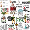 Buddy The Elf Movie Doodle 50ct Vinyl Large Deluxe Stickers Variety Pack - 3 of 4
