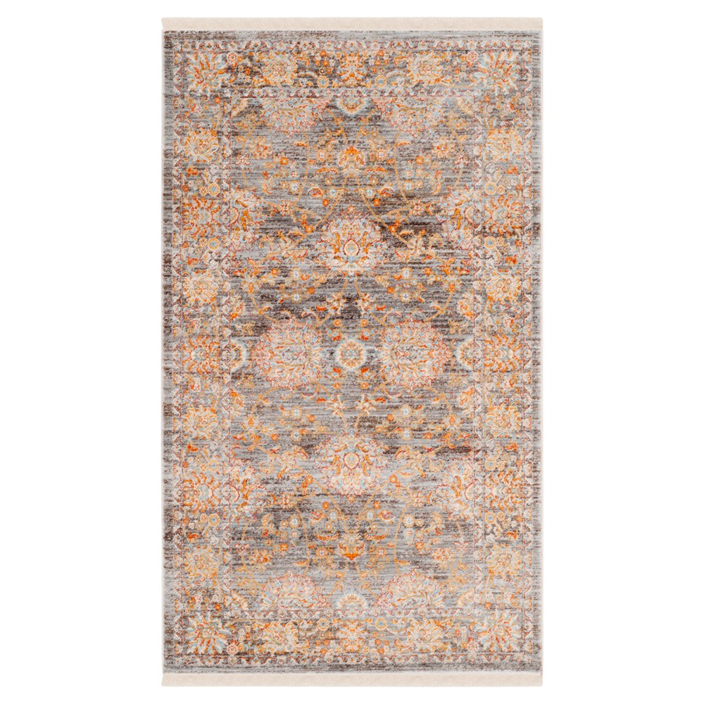 Light Brown/Multi Botanical Loomed Accent Rug - (3'x5') - Safavieh