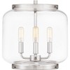 Quoizel Lighting Tapley 3 - Light Pendant in  Polished Nickel - 3 of 4