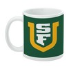 University of San Francisco Primary Logo Ceramic Coffee Mug Novelty Gift Mugs for Coffee Tea and Hot Drinks 11oz White - 3 of 4