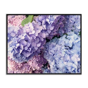 Stupell Industries Pastel Hydrangea Flower Petals, 20" x 16" - 1 of 4