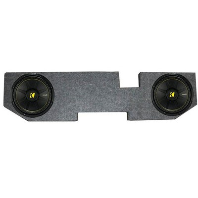 KICKER 44CWCS124 12 Inch 600W Subwoofers + For Dodge Ram Quad '02-New Box