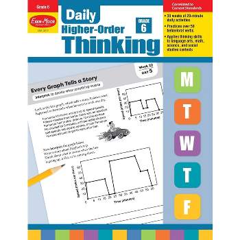 Daily Higher-Order Thinking, Grade 6 Teacher Edition - by  Evan-Moor Educational Publishers (Paperback)