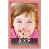 PosterPalooza | Photo Size Shabby Chic Pink Picture Frame - UV Acrylic, Foam Board Backing, Hanging Hardware - 2 of 4
