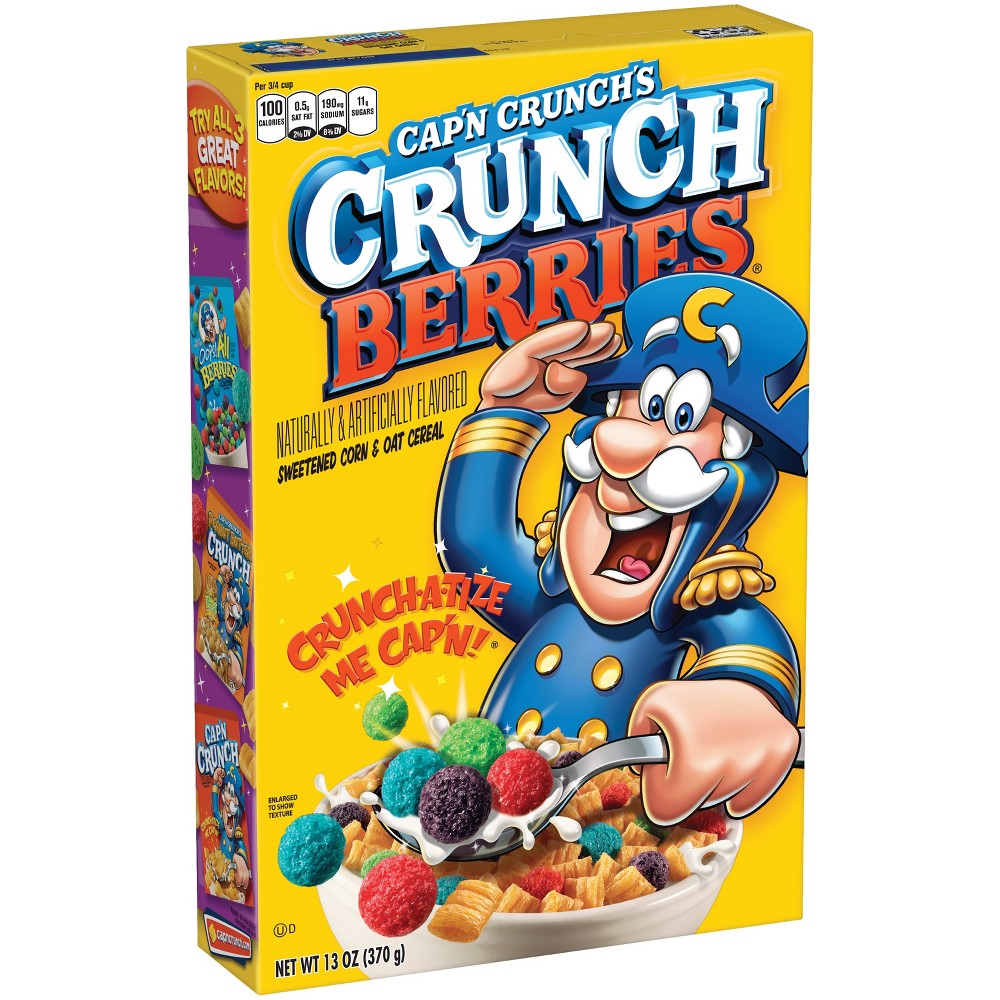 UPC 030000065679 Cap'n Crunch Crunch Berries Breakfast Cereal 13oz