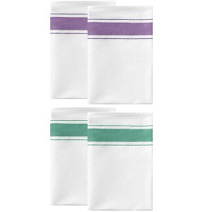Unique Bargains Linen Cotton Absorbent Hotels Restaurants Kitchen Towels - 1 of 4