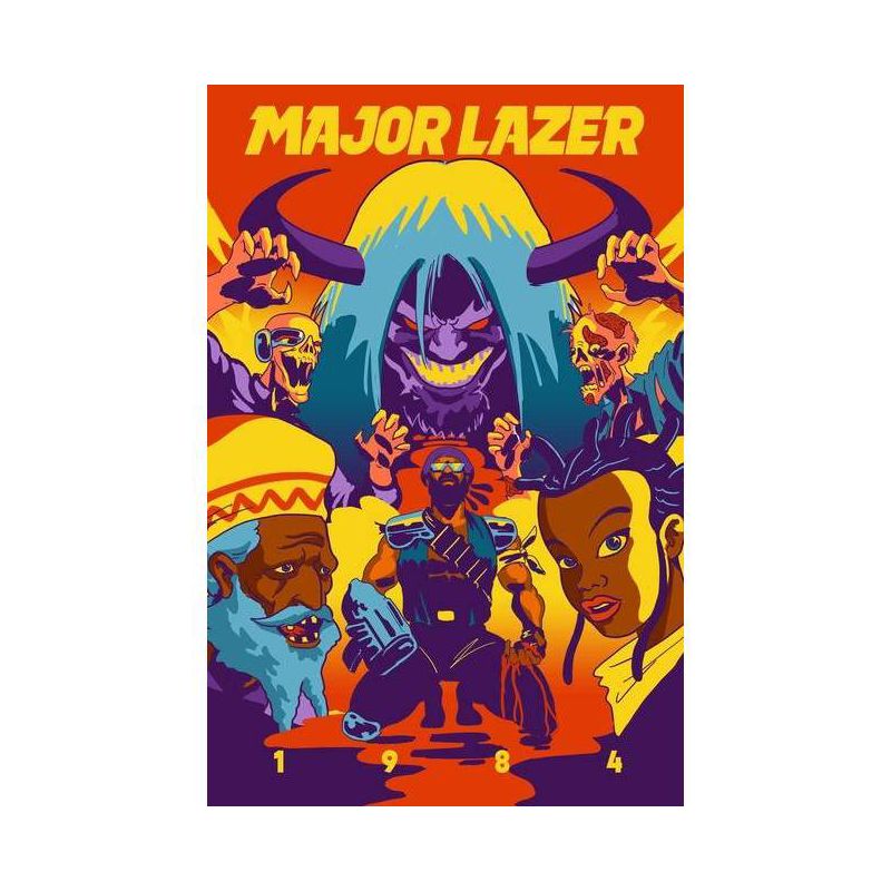 Major Lazer: Year Negative One - by  Alex de Campi & Ferry Gouw & Major Lazer & Z2 Comics (Paperback), 1 of 2