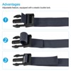 Unique Bargains Travel Packing Accessories Adjustable Buckle Belt Utility Strap 2 Pcs - 4 of 4