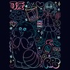 Girl's Turning Red Neon Doodles Mei Lee T-Shirt - 2 of 4