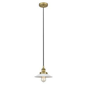 Halophane - 1 Light Mini Pendant In Industrial Style-5.75 Inches Tall and 9 Inches Wide - 1 of 1