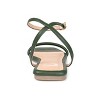 Journee Collection Womens Veena Ankle Strap Low Block Heel Sandals Olive 7.5 - 3 of 4