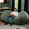 Jaxx Grand Lounger 7 Foot Bean Bag Sofa -Lush Velvet - 3 of 4
