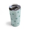 CoastL Studio Bold Minimalism Teal 20 oz Stainless Steel Travel Mug - Deny Designs - 2 of 4