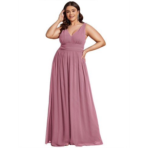 Purple Orchid Bridesmaid Dresses Wedding Guest Dresses Ep09016 18 Target