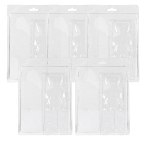 Set of 5 Plastic Resealable Clamshell Blister Packs for Custom 8 Inch Action Figures - 1 of 2