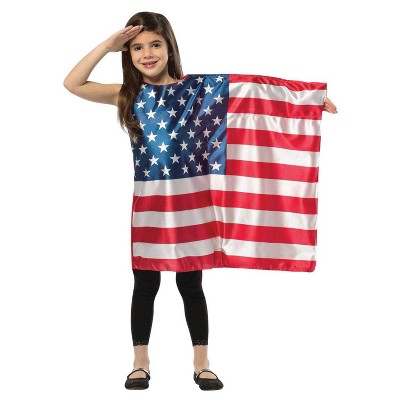 Imposta Costumes Girls' USA Flag Costume Dress 4-6x