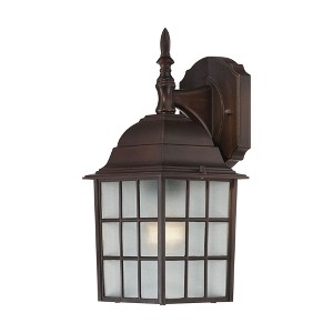 Nuvo Lighting Adams 1 - Light Wall Light in  Rustic Bronze - 1 of 1