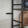 KTMBDW Triple Column 5 Tier Bookshelf, Bookcase with 14 Open Display Shelves, Rustic Industrial Style Book Shelves for Bedroom, Living Room, Vintage - 4 of 4