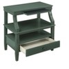 PAGED Wooden Nightstand with Drawer and Open Shelf, Modern End Table Bedside Storage Cabinet for Bedroom, Living Room - 4 of 4