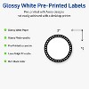 Avery Labels, 2" Diameter, Glossy White, Black & White Polka Dots, 120ct - 2 of 4