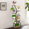 63”H Rolling Indoor Plant Stand With Grow Light, 8 Tiered Indoor Plant Shelf - 3 of 4