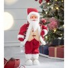 KWPZQEB Christmas Ornament Standing Santa Red/White - 4 of 4