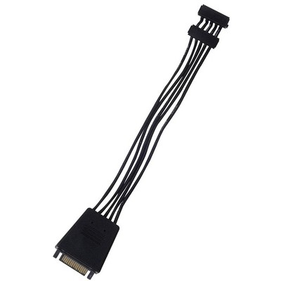 SilverStone Technology SATA Power Adapter Cable with Capacitor 1to 2
