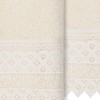 Linum Home Textiles 100% Turkish Cotton AIDEN Embellished Towel Set - 2 of 3
