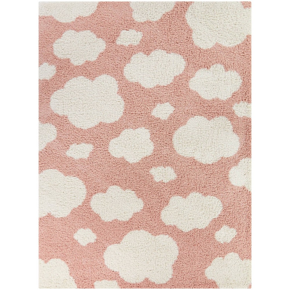 Photos - Area Rug 5'3"x7' Clouds Kids' Rug Pink - Balta Rugs